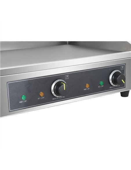 Commercial Countertop Electric Chromed Griddle 4400W 730×470×240mm | Stalwart DA-EG820DCHROME