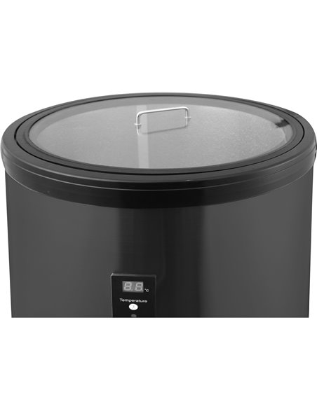 Commercial Mobile Barrel Can Cooler 75 Litre | Stalwart DA-PC75E