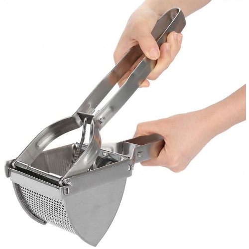Stainless Steel Potato Ricer |...