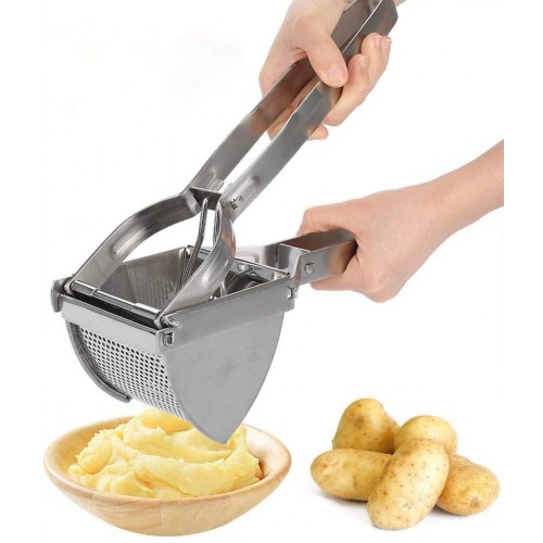 Stainless Steel Potato Ricer |...