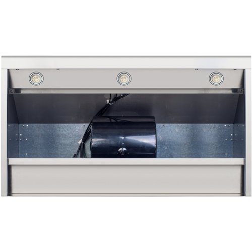 Commercial Extraction Canopy with Filter, Range Hood, Fan, Lights &amp Speed Control 1200mm | Stalwart AP238PS8348