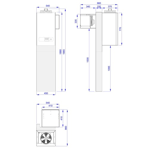 Commercial Walk-In Cold Room 2100 x...