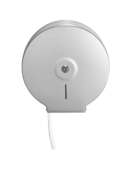 Commercial Toilet Roll Dispenser Brushed Stainless Steel Wall Mounted 260×120×255mm | Stalwart DA-KW7300BRUSHED