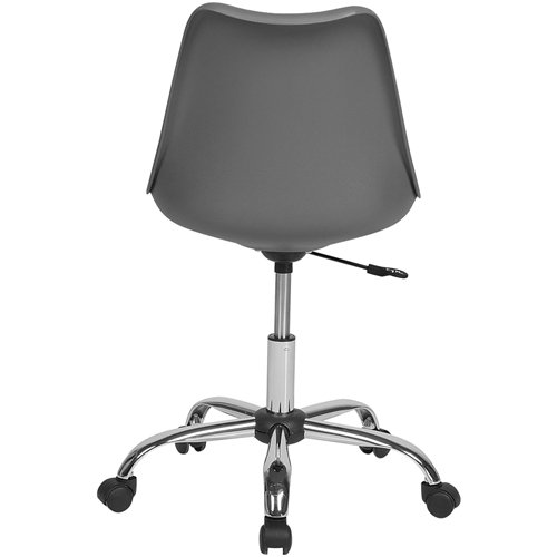 Home Office Chair Dark Grey  | Stalwart DA-WW003WHEELDG