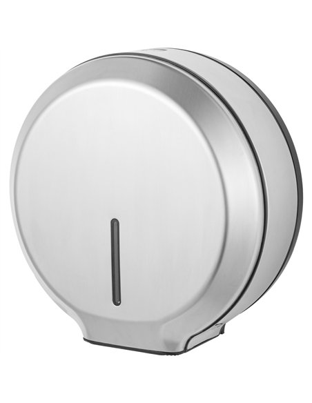 Commercial Toilet Roll Dispenser Brushed Stainless Steel Wall Mounted 340×138×343mm | Stalwart DA-KW7311BRUSHED