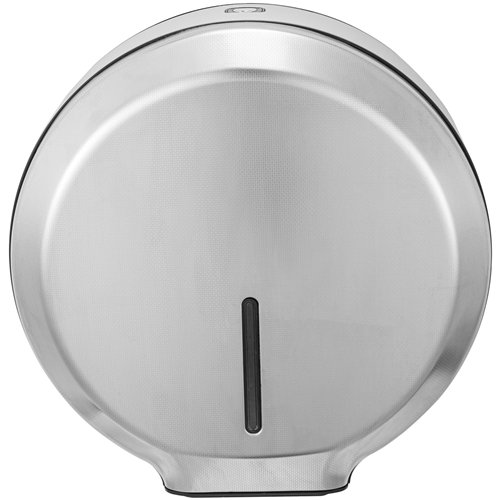 Commercial Toilet Roll Dispenser Embossed Stainless Steel Wall Mounted 340×138×343mm | Stalwart DA-KW7311EMBOSSED