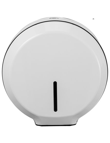 Commercial Toilet Roll Dispenser Embossed White Steel Wall Mounted 340×138×343mm | Stalwart DA-KW7311WHITE