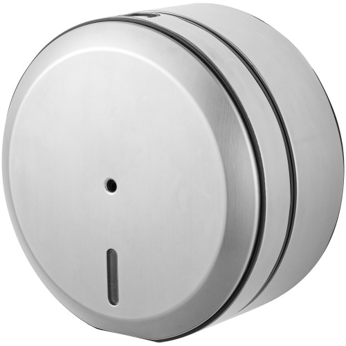 Commercial Centre Pull Toilet Roll Dispenser Brushed Stainless Steel 265×158×262 mm | Stalwart DA-KW7360BRUSHED