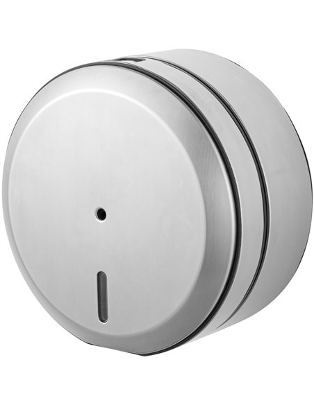 Commercial Centre Pull Toilet Roll Dispenser Brushed Stainless Steel 265×158×262 mm | Stalwart DA-KW7360BRUSHED