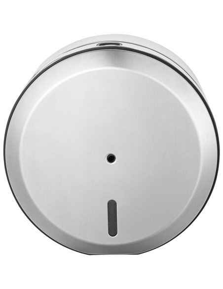 Commercial Centre Pull Toilet Roll Dispenser Brushed Stainless Steel 265×158×262 mm | Stalwart DA-KW7360BRUSHED