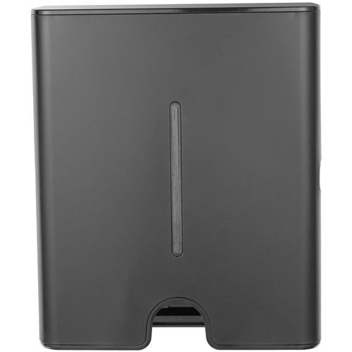 Commercial Paper Towel Dispenser Black Stainless Steel Wall Mounted 300×105×360mm | Stalwart DA-KW7370BLACK