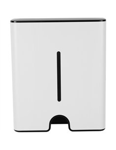 Commercial Paper Towel Dispenser White Stainless Steel Wall Mounted 300×105×360mm | Stalwart DA-KW7370WHITE 2