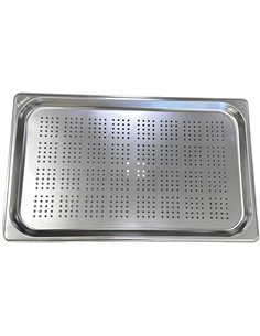 Stainless Steel GN 1/1 Perforated Pan 530×325×20mm | Stalwart DA-JJD102