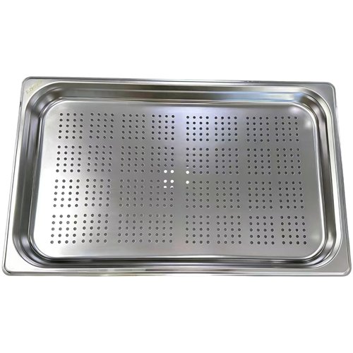 Stainless Steel GN 1/1 Perforated Pan 530×325×40mm | Stalwart DA-JJD104