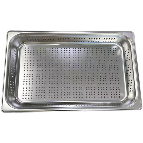 Stainless Steel GN 1/1 Perforated Pan 530×325×65mm | Stalwart DA-JJD106