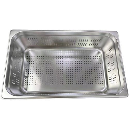Stainless Steel GN 1/1 Perforated Pan 530×325×150mm | Stalwart DA-JJD110