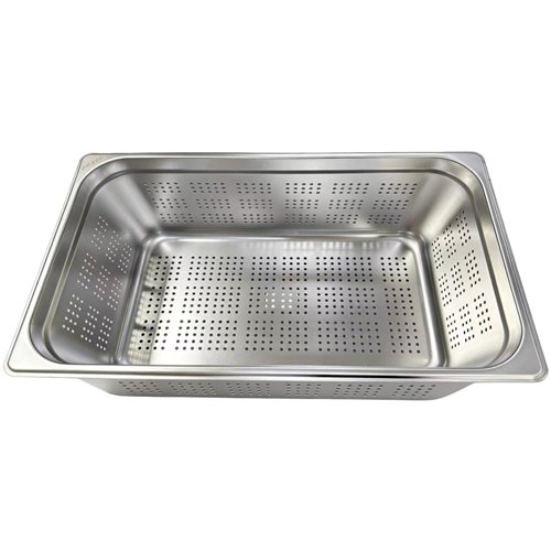 Stainless Steel GN 1/1 Perforated Pan 530×325×200mm | Stalwart DA-JJD112