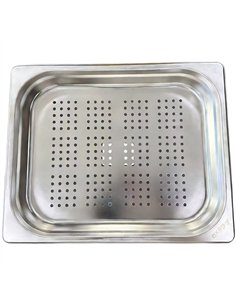 Stainless Steel GN 1/2 Perforated Pan 325×265×40mm | Stalwart DA-JJD114