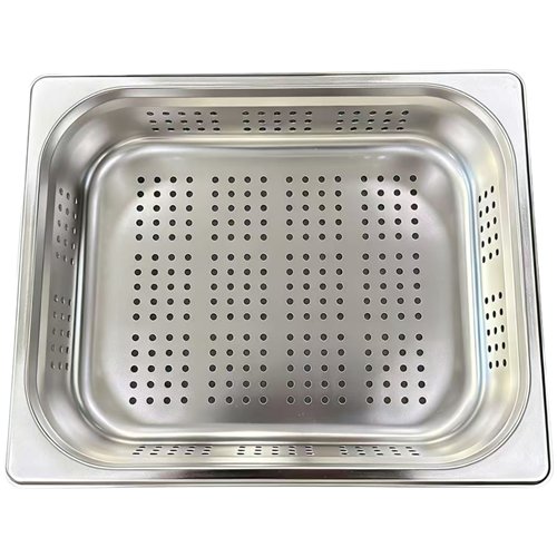 Stainless Steel GN 1/2 Perforated Pan 325×265×65mm | Stalwart DA-JJD116