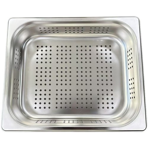Stainless Steel GN 1/2 Perforated Pan 325×265×100mm | Stalwart DA-JJD118