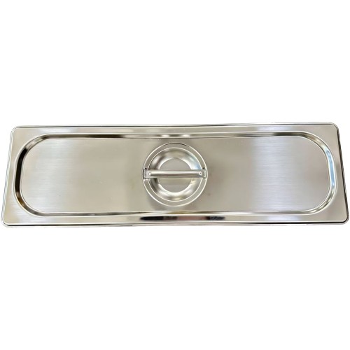 Stainless Steel GN 2/4 Lid for Pans | Stalwart DA-JJD126