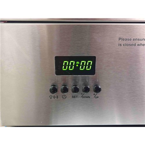 Commercial 4 Burner Stainless Steel Gas Range with Gas Oven 600×600×850mm | Stalwart DA-G24D084010