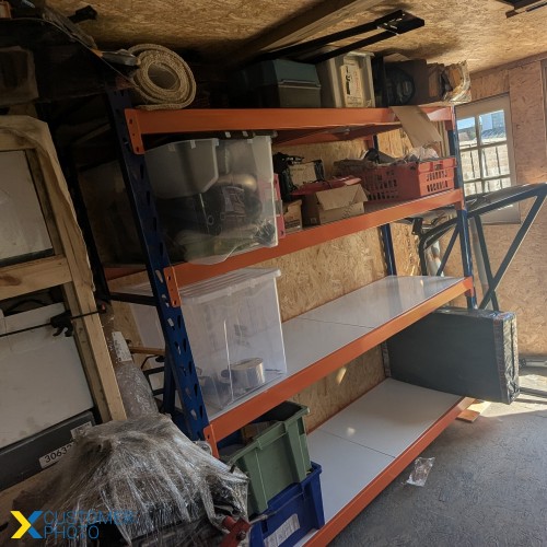 Long Span Warehouse Racking 2200x900x2400mm 4 Shelves 500kg Capacity | Stalwart DA-FUJI432