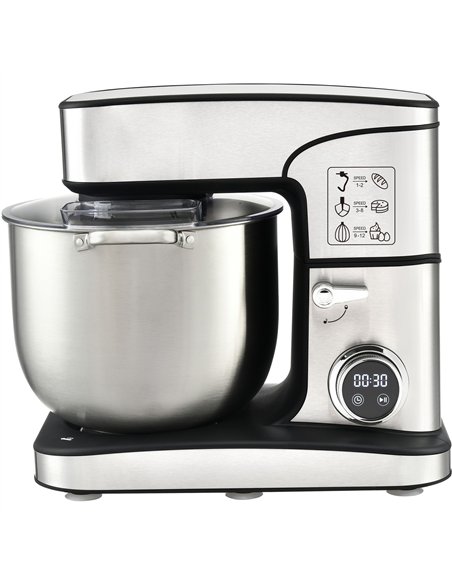 Heavy-Duty Countertop Stand Mixer 16L 2800W with LED Touch Screen Display | Stalwart DA-SC616DE