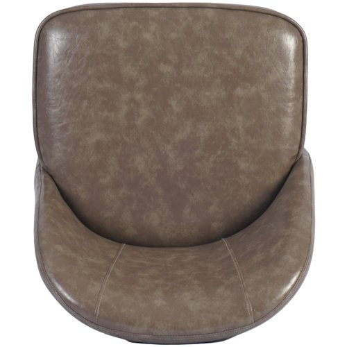 Taupe Upholstered Dining Chair with Black Metal Frame 490×600×830mm | Stalwart DA-TJG201