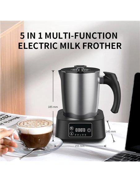 Commercial Electric Multifunction Milk Frother 500W Stainless Steel | Stalwart DA-MF0901