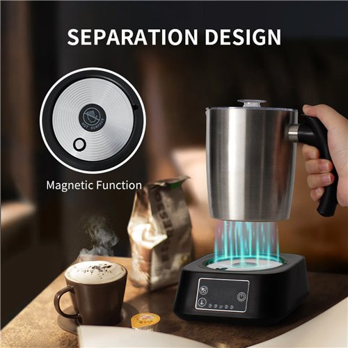 Commercial Electric Multifunction Milk Frother 500W Stainless Steel | Stalwart DA-MF0901