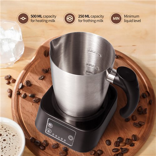 Commercial Electric Multifunction Milk Frother 500W Stainless Steel | Stalwart DA-MF0901