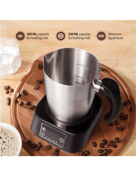 Commercial Electric Multifunction Milk Frother 500W Stainless Steel | Stalwart DA-MF0901