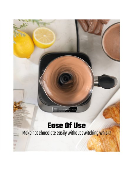 Commercial Electric Multifunction Milk Frother 500W Stainless Steel | Stalwart DA-MF0901