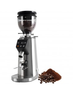 Commercial Electric Conical Burr Coffee Grinder 150W with 245g Bean Hopper | Stalwart DA-BDCG308 2