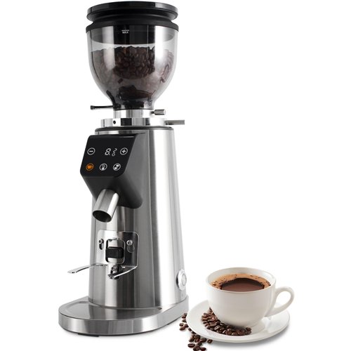 Commercial Electric Conical Burr Coffee Grinder 150W with 245g Bean Hopper | Stalwart DA-BDCG308