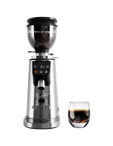 Commercial Electric Conical Burr Coffee Grinder 150W with 245g Bean Hopper | Stalwart DA-BDCG308