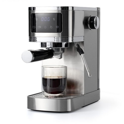 Commercial Espresso Coffee Machine 1350W 20 Bar Stainless Steel | Stalwart DA-CM1661