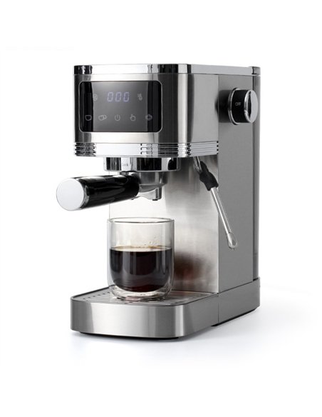 Commercial Espresso Coffee Machine 1350W 20 Bar Stainless Steel | Stalwart DA-CM1661