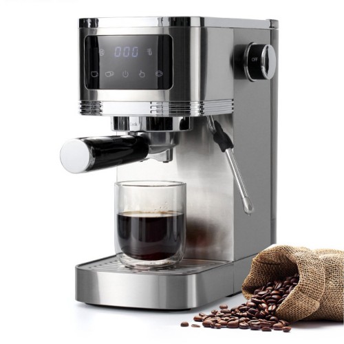 Commercial Espresso Coffee Machine 1350W 20 Bar Stainless Steel | Stalwart DA-CM1661