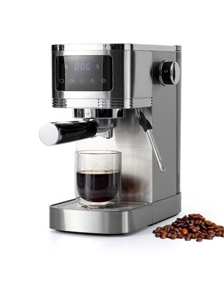Commercial Espresso Coffee Machine 1350W 20 Bar Stainless Steel | Stalwart DA-CM1661