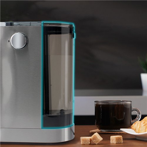 Commercial Espresso Coffee Machine 1350W 20 Bar Stainless Steel | Stalwart DA-CM1661
