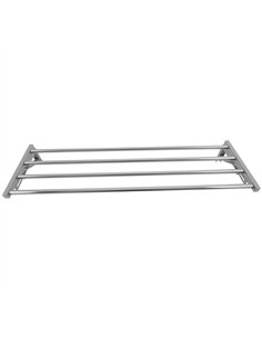 Commercial Foldable Stainless Steel Wall Mounted Rack Shelf 1000×300×230mm 4 Tube | Stalwart DA-TRW51030