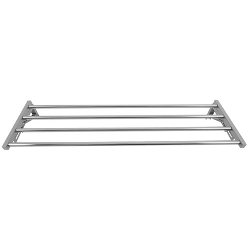 Commercial Foldable Stainless Steel Wall Mounted Rack Shelf 1200×300×230mm 4 Tube | Stalwart DA-TRW51230