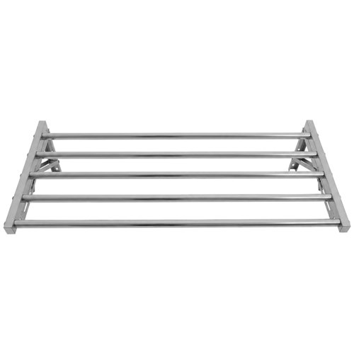 Commercial Foldable Stainless Steel Wall Mounted Rack Shelf 800×400×230mm 5 Tube | Stalwart DA-TRW50840