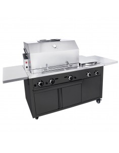 G Range Commercial Gas Pro Chargrill Barbecue – 22.5kW – BBQ Grill Station – 2187mm Wide 2