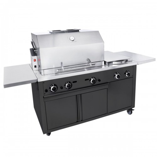 G Range Commercial Gas Pro Chargrill Barbecue – 22.5kW – BBQ Grill Station – 2187mm Wide