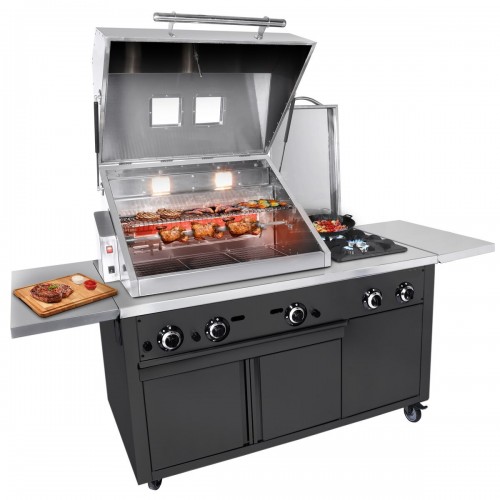 G Range Commercial Gas Pro Chargrill Barbecue – 22.5kW – BBQ Grill Station – 2187mm Wide