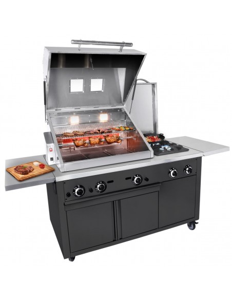 G Range Commercial Gas Pro Chargrill Barbecue – 22.5kW – BBQ Grill Station – 2187mm Wide