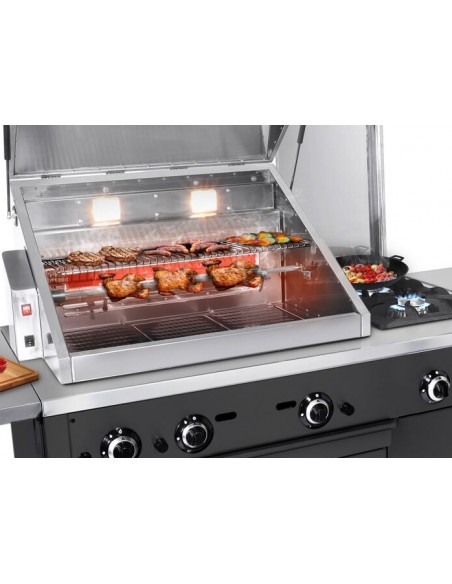 G Range Commercial Gas Pro Chargrill Barbecue – 22.5kW – BBQ Grill Station – 2187mm Wide